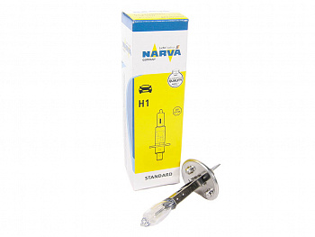 Лампа галоген H1 12/55W "Narva"