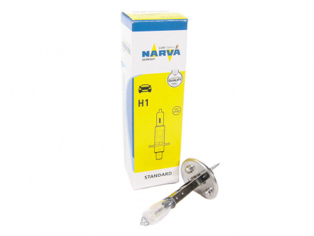 Лампа галоген H1 12/55W "Narva"