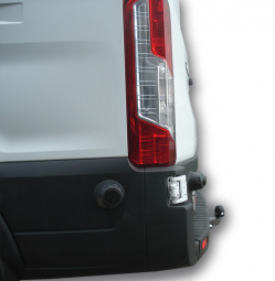 Фаркоп (ТСУ) Ford Transit фургон (2014-) со съемным шаром "Лидер-Плюс" (без эл/пак.)