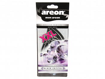 Ароматизатор подвесной картонный "AREON MON AREON XXL" Black Crystal