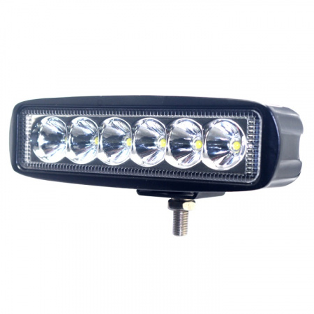 Фара доп. светодиодная "Вымпел" WL-118BF прямоугольная 18Вт ближн.света 6LED 10-30В