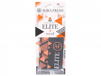 Ароматизатор подвесной картонный "AURA FRESH ELITE CARD" Royal