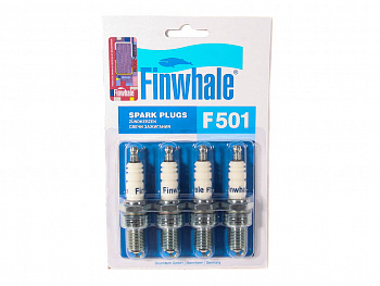Свеча "FINWHALE" 2101-07 F501 бл/упак (к-т 4шт)