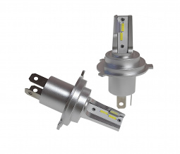 Лампа светодиод H4 12-24V 25W 6000K 1500lm M5 к-т 2шт "YADA"