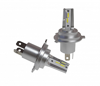 Лампа светодиод H4 12-24V 25W 6000K 1500lm M5 к-т 2шт "YADA"