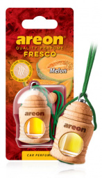 Ароматизатор подвесной с деревянной крышкой "AREON FRESCO" Melon