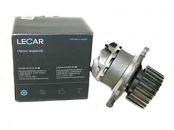 Насос водяной 2170 (дв16кл 1,6),1117-19 (дв16кл 1,4) "LECAR" (фирм. упак.)