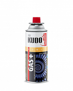 Баллон газовый цанговый (220 гр) всесезонный "KUDO"