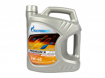 Масло моторное Газпромнефть Premium 5W-40 (4л) синтетика