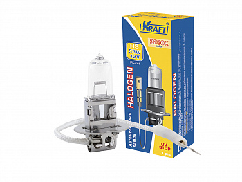 Лампа галоген H3 12/55W "KRAFT"