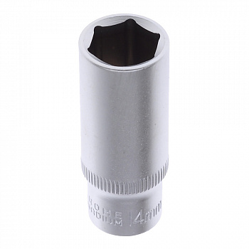 Головка  1/4" 14мм 6 гранная "AV Steel" высокая