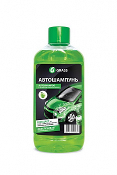 Автошампунь (1 л) "GRASS"  яблоко с полирующим эффектом