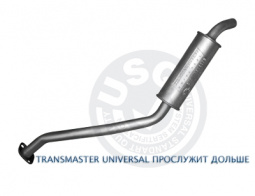 Резонатор 21073 инж. "Transmaster Universal" (нерж.) Евро 2 короткий н/о под катализатор