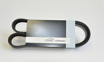 Ремень 1020 генератора 1118 с кондиционером (6PK1018) "CARTRONIC"