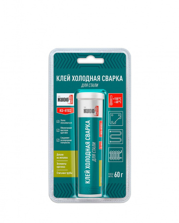 Холодная сварка (60 гр) "KUDO" для стали