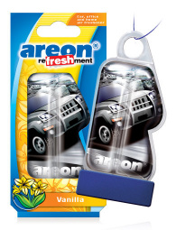 Ароматизатор подвесной гелевый "AREON" "Refreshment LIQUID" Vanilla