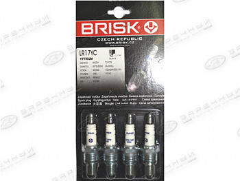 Свеча "BRISK" 409 дв. LR17YC "Евро-2" (к-т 4шт)