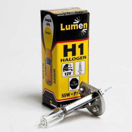 Лампа галоген H1 12/55W "Lumen"