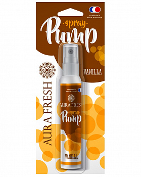Ароматизатор спрей "AURA FRESH" PUMP SPRAY Vanilla (Ваниль)