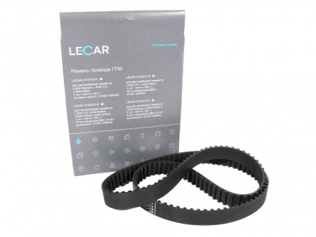 Ремень ГРМ 2110-12 (16 кл.) "LECAR" (фирм.упак.)