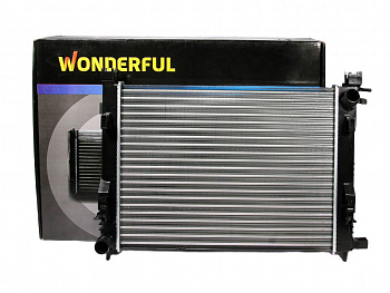 Радиатор охл.двиг.2180 Vesta,X-Ray, Logan II "WONDERFUL" с кондиционером