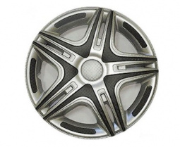 Колпаки декоративные 13" (к-т 2шт) "Дакар Super Silver"