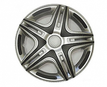 Колпаки декоративные 13" (к-т 2шт) "Дакар Super Silver"