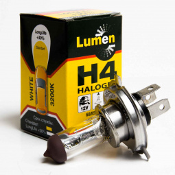 Лампа галоген H4  12/60/55W P43t "Lumen"