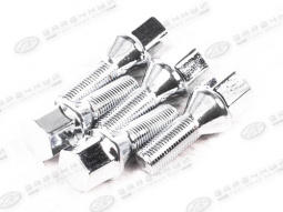 Болт колеса М12*1,25 (55/28, ключ 17, конус, хром) 2108-15, 1118