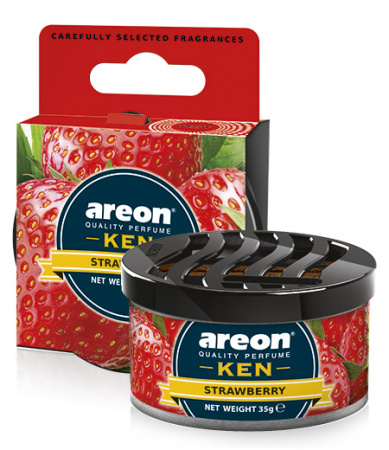 Ароматизатор на панель приборов "AREON" "KEN BLISTER" Strawberry