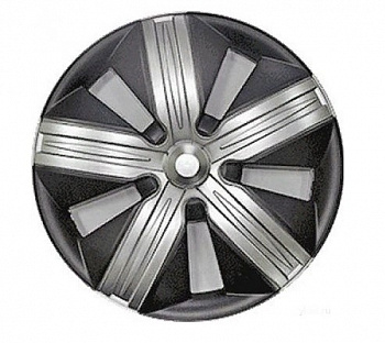 Колпаки декоративные 13" (к-т 2шт) "Брабус Super Silver"