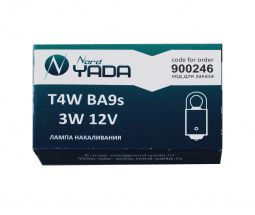 Лампа А 12-3 T3W 12V (габариты,указ.поворотов) "YADA"