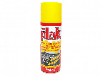 Полироль панели (200 мл) (лимон) аэрозоль  "PLAK"