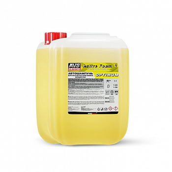 Автошампунь для БЕСКОНТАКТНОЙ МОЙКИ  5 кг "AVS" "Active Foam" 1:1 PF-10 OPTIMUM