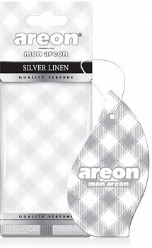 Ароматизатор подвесной картонный "AREON MON AREON" Silver Linen
