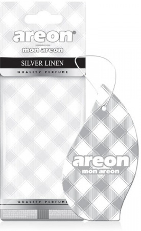 Ароматизатор подвесной картонный "AREON MON AREON" Silver Linen