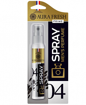 Ароматизатор спрей "AURA FRESH" PRIME SPRAY №4 (HUGO BOSS-HUGO)