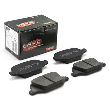 Колодки тормозные задние 1118,2190 Sport,2180 дисковые (к-т 4шт) "LAVS"