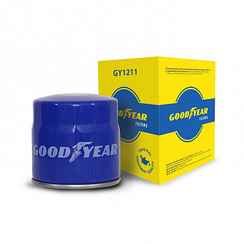 Фильтр масляный FORD FIESTA IV, FIESTA V, FOCUS, FOCUS II, FOCUS III "GOODYEAR"