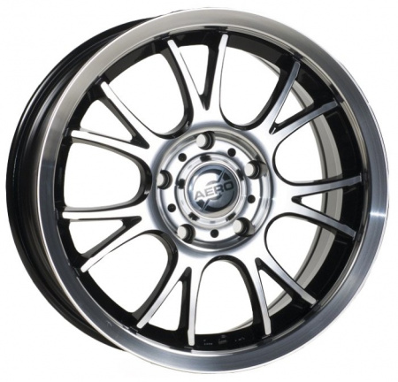 Диск колеса литой Aero A2813 BFP 7,5*17/5*114,3 d73,1 ЕТ45