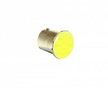 Лампа светодиод G18 (12-10) R10W 12V белая COB "YADA"