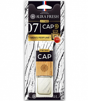 Ароматизатор подвесной с деревянной крышкой "AURA FRESH PRIME CAP № 7" (AZZARO-WANTED)