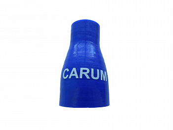 Муфта интеркулера 3309,33104 дв.245 Евро 4 отводящая (22*38) (арм. силикон) "CARUM"