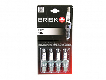 Свеча "BRISK" 2101-07 L15Y (к-т 4шт)