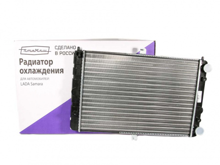 Радиатор охл.двиг.21082 (инжект) алюмин. "ПТИМАШ"
