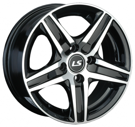 Диск колеса литой LS LS321 BKF 7*17/4*100 d60,1 ЕТ40