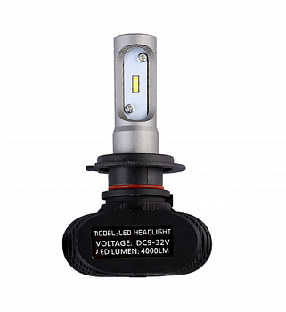 Лампа светодиод H7 12-24V 25W S1-1 LED  к-т 2шт 6500K 4000lm "YADA"