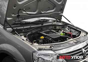 Упор капота (газовый) Renault Logan (2004-2015), Largus (2012-2021) (к-т 2шт) "Pneumatic"