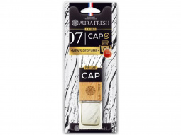 Ароматизатор подвесной с деревянной крышкой "AURA FRESH PRIME CAP MINI № 7" (AZZARO - WANTED )
