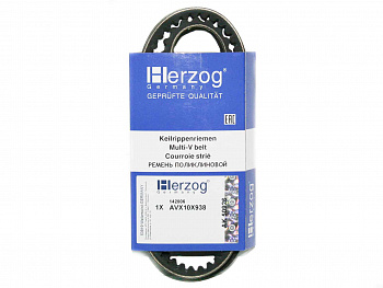 Ремень  938 генератора 2101 зубч.(AVX10-938) "Herzog"